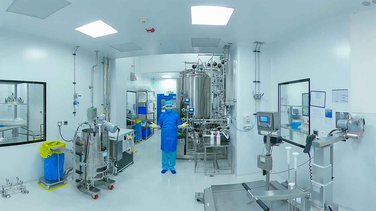 Biologics Manufacturing Facility:   Upstream Processing